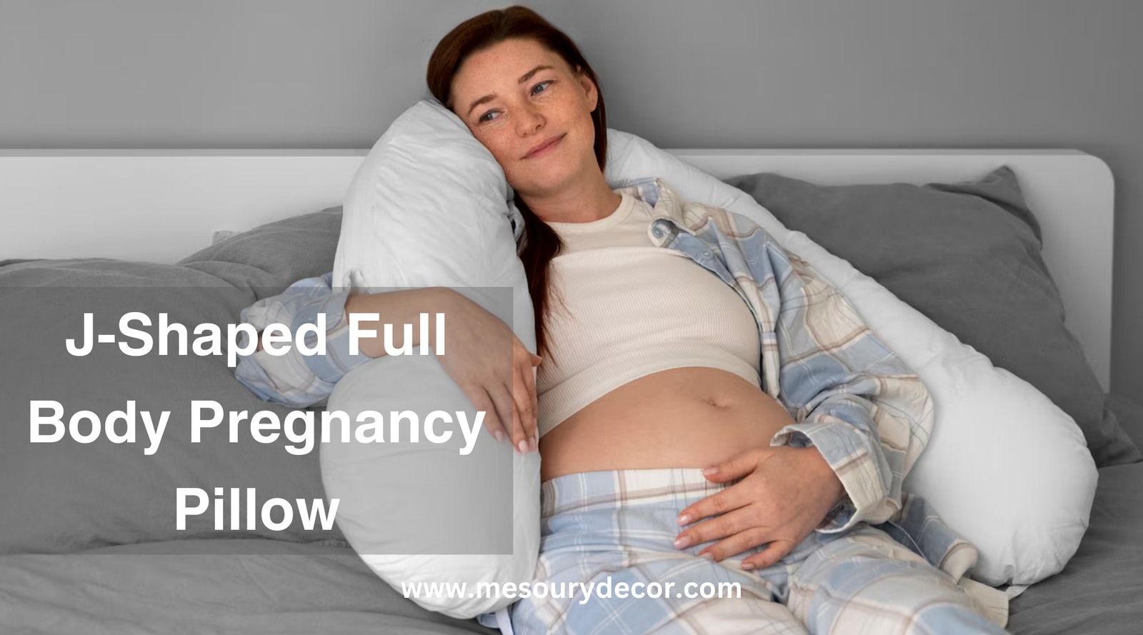 J-Shaped Full Body Pregnancy Pillow: A Supportive Embrace for Expectant Mothers